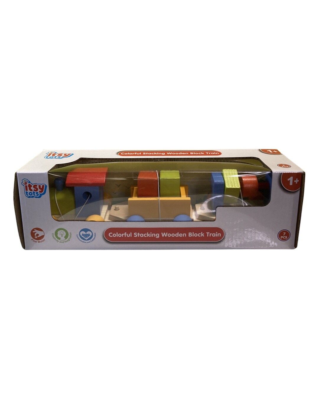 Itsy Tots Stacking Wooden Train