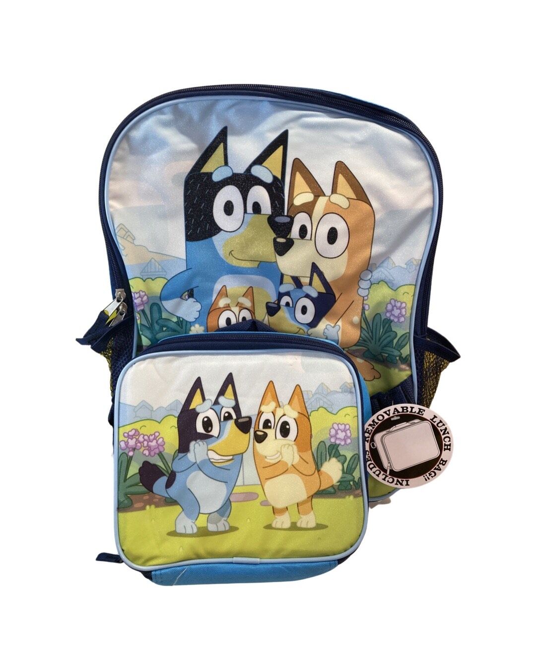 16″ Bluey Backpack with Lunch Bag - Busy Beez Toy Box